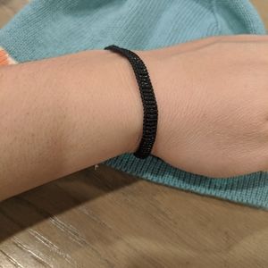 Black Beaded Braclet